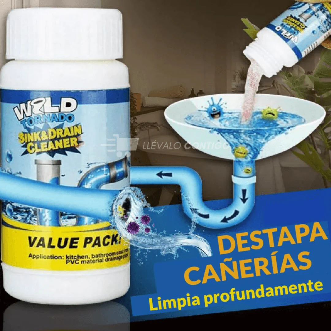 DESTAPA CAÑERIA